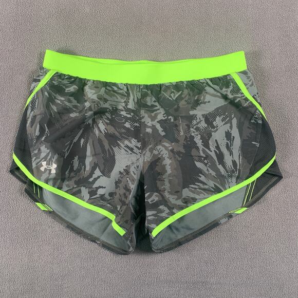 Under Armour Shorts Medium Fly By 2.0 Printed Tech Athleisure Sports UA New NWT - Picture 1 of 8